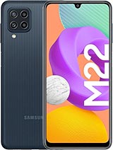 Best available price of Samsung Galaxy M22 in Emma
